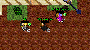 Xazoow on screen