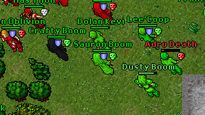 Sauron Boom on screen