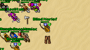 Blind Mariof on screen