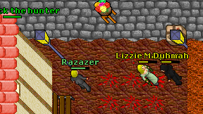 Razazer on screen