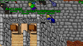 Flop Sland on screen