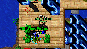 Hotafux on screen