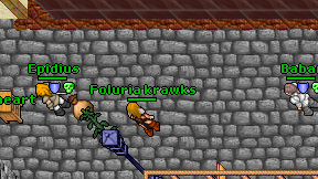 Foluria krawks on screen
