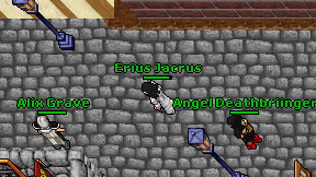 Erius Jacrus on screen