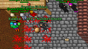 Jet Thunderblade on screen