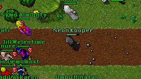 Neon Kooper on screen
