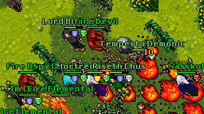 Tempesta Demonic on screen