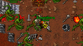 Exandora on screen