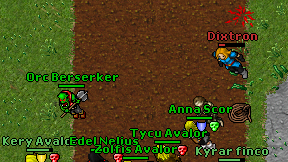 Dixtron on screen