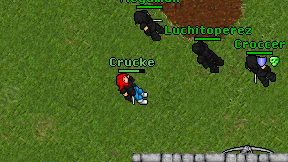 Crucke on screen