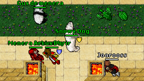 Snowy Dog on screen