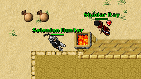 Selenian Hunter on screen