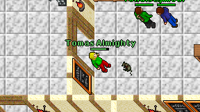 Tomas Almighty on screen