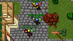 Deyo Axis on screen