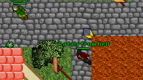 Rafals from hell on screen