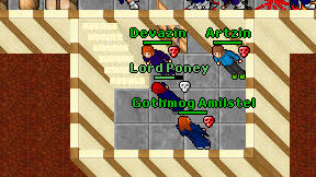 Lord Poney on screen