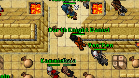 Darth Knight Daniel on screen
