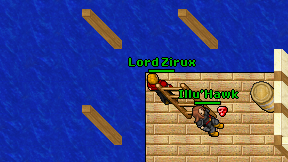 Lord Zirux on screen
