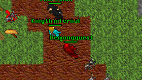 Demongquest on screen