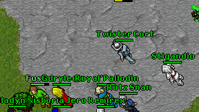 Twister Cort on screen