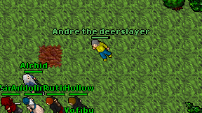 Andre the deerslayer on screen