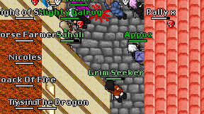 Grim Seeker on screen