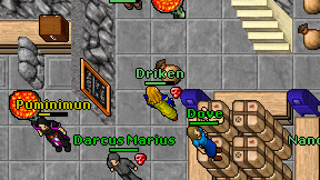 Driken on screen
