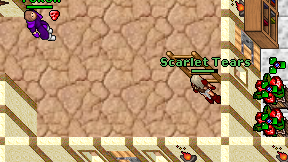 Scarlet Tears on screen