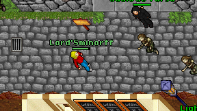 Lord'Sminorff on screen