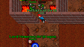 Mefisto of Deth on screen