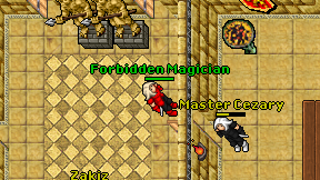Forbidden Magician on screen