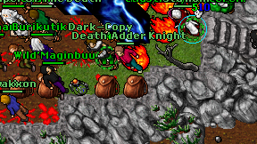 Death'Adder Knight on screen