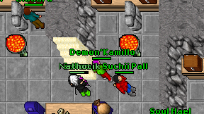 Demon'Kamillo on screen
