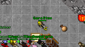 Gara Etus on screen