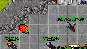 Darknes Byku on screen