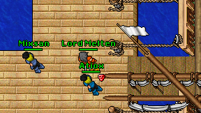 Lord Melten on screen