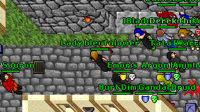 Lady bleufolower on screen