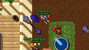 Darktri on screen