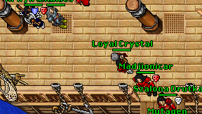Loyal Crystal on screen