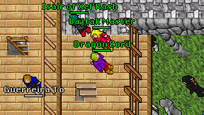 Dragon Zord on screen