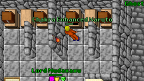 Chakra Enhanced Naruto on screen