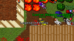 Legend Infernus on screen