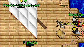 Link das Trevas on screen
