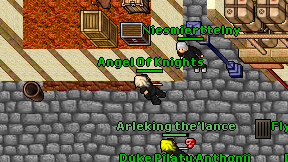 Angel Of Knights on screen