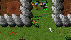 Insense on screen