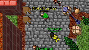 Mole Master on screen