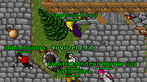 Neptuno Roxo on screen