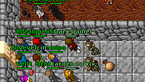 Dark Daniel on screen