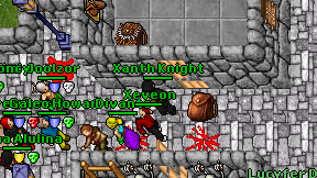 Xanth Knight on screen