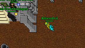 Allendril on screen